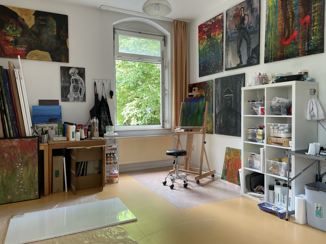 Mein neues Atelier im Kreativbau Oldenburg