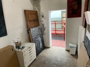 Einzug ins Atelier 2023 bei prideART im theKnast Berlin